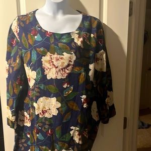 Floral women’s long sleeve Maternity dress size 4LX